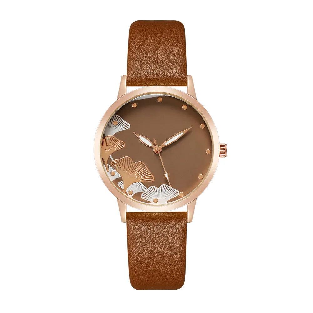 Elegant Nature-Inspired Women’s Watch