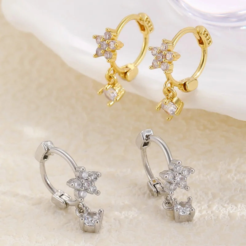 Dance of the Stars: Elegant and Sparkling Earrings!