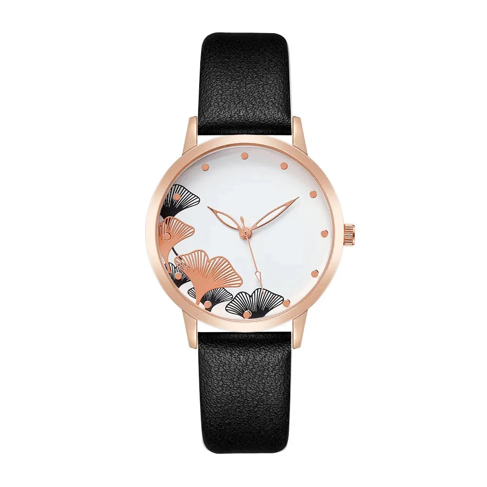 Elegant Nature-Inspired Women’s Watch