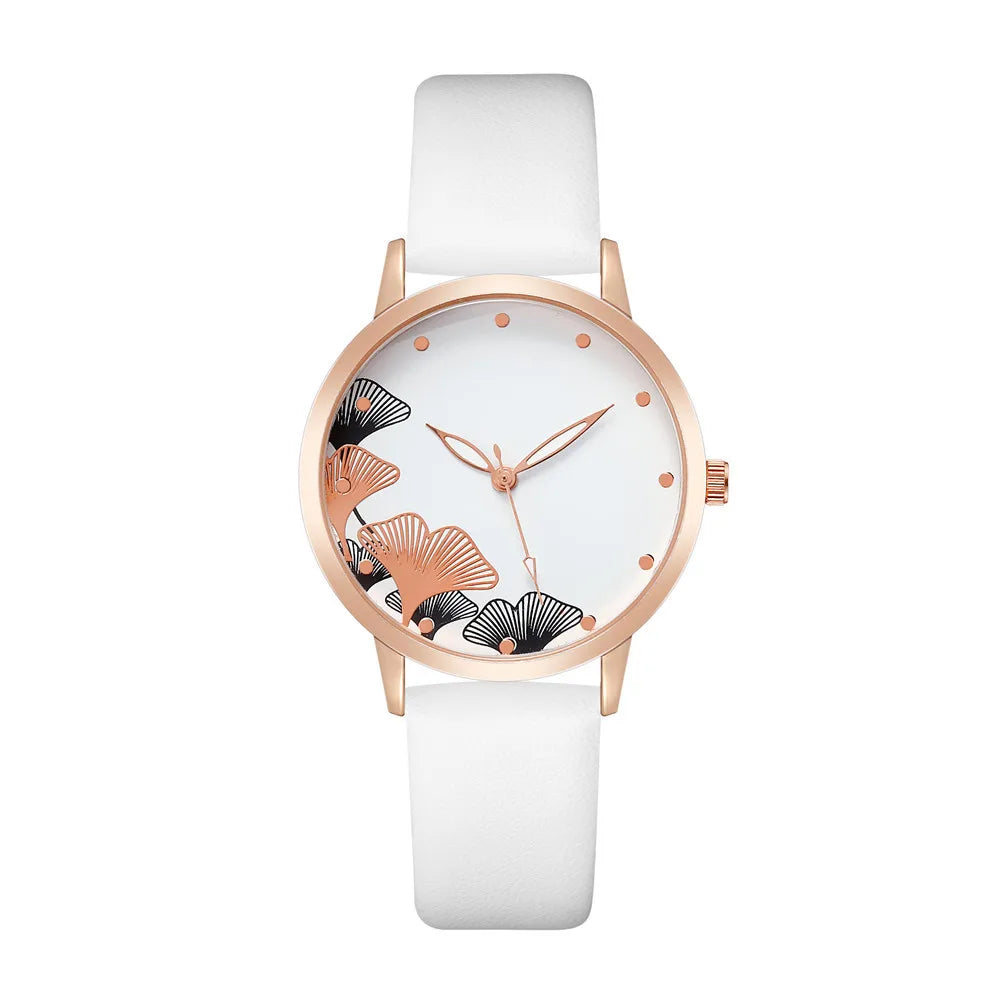 Elegant Nature-Inspired Women’s Watch